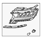 92101R5020 - : Composite Assembly for Kia: Sorento Image