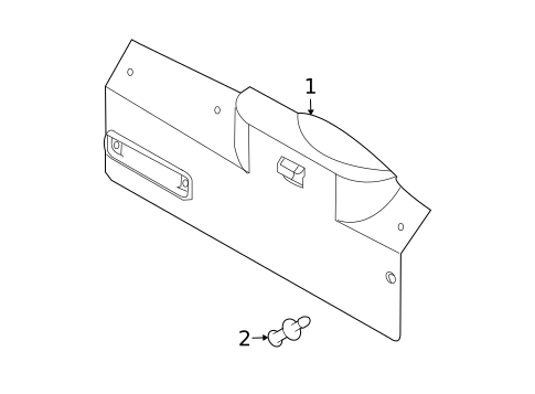 Interior Trim for 2011 Chevrolet Aveo5 #0