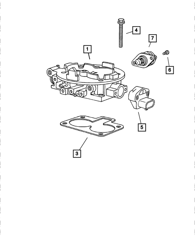 « 53013163AD – Fuel : Corps De Papillon pour Mopar Image »