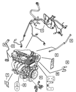 4604566 - Electrical: Ground Jumper Wiring for Mopar Image