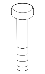 57725F2000 - : Gear Assembly Mount Bolt for Kia: Cadenza, Carnival, EV6, EV9, Forte, K5, K900, Niro, Niro EV, Optima, Seltos, Sorento, Soul, Soul EV, Sportage, Telluride Image