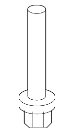 90167SCVA01 - Suspension: Mount Assembly Bolt for Honda: Element Image
