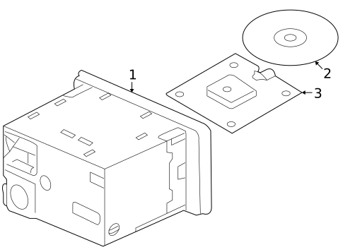 Navigation System Components for 2007 Audi A4 Quattro #0