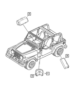 1FR12ZJ8AC - : Air Bag Module Cover, Driver Air Bag for Mopar Image