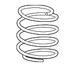 51406SNAA03 - : 2006-2011 Honda Civic - Spring L Front for Honda: Civic Image