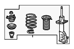 51601SVAA15 - : Strut Assembly for Honda Image