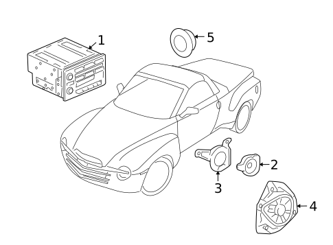 Sound System for 2005 Chevrolet SSR #0