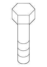 6509682AA - Body: Air Distributor Screw for Dodge: Hornet | Fiat: 500, 500E, 500L, 500X | Jeep: Compass, Renegade | Ram: ProMaster City Image