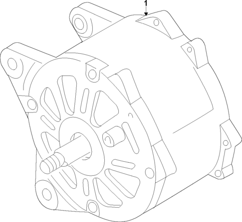 Alternator for 2021 Volkswagen Passat #0