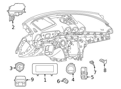 Instruments & Gauges for 2024 Mercedes-Benz CLE300 #0