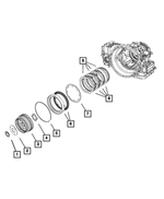 4412209 - 4-Speed; Automatic VLP Transaxle: Thrust Bearing for Chrysler: 200, 300, 300M, Concorde, Pacifica, PT Cruiser, Sebring, Town &amp; Country, Voyager | Dodge: Avenger, Caravan, Challenger, Charger, Dakota, Durango, Grand Caravan, Intrepid, Journey, Magnum, Neon, Nitro, Ram 1500, Stratus | Jeep: Liberty, Wrangler | Ram: 1500, C/V, Dakota, ProMaster 1500, ProMaster 2500, ProMaster 3500 Image