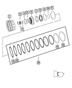 52107955AA - Transmission: Snap Ring for Mopar Image