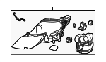 8114550422 - Electrical: Lens &amp; Housing for Lexus: LS600h Image