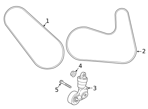 Belts & Pulleys for 2018 Mazda CX-5 #0