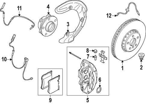 Front Brakes for 2025 BMW 228 xDrive Gran Coupe #2