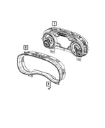 68492683AD - Electrical: Instrument Panel Cluster for Ram: 2500, 3500 Image