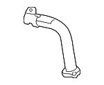YF1Z8555AA - Cooling System: By-Pass Pipe for Ford: Taurus | Mercury: Sable Image