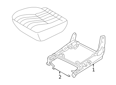 Tracks & Components for 2002 Nissan Frontier #0