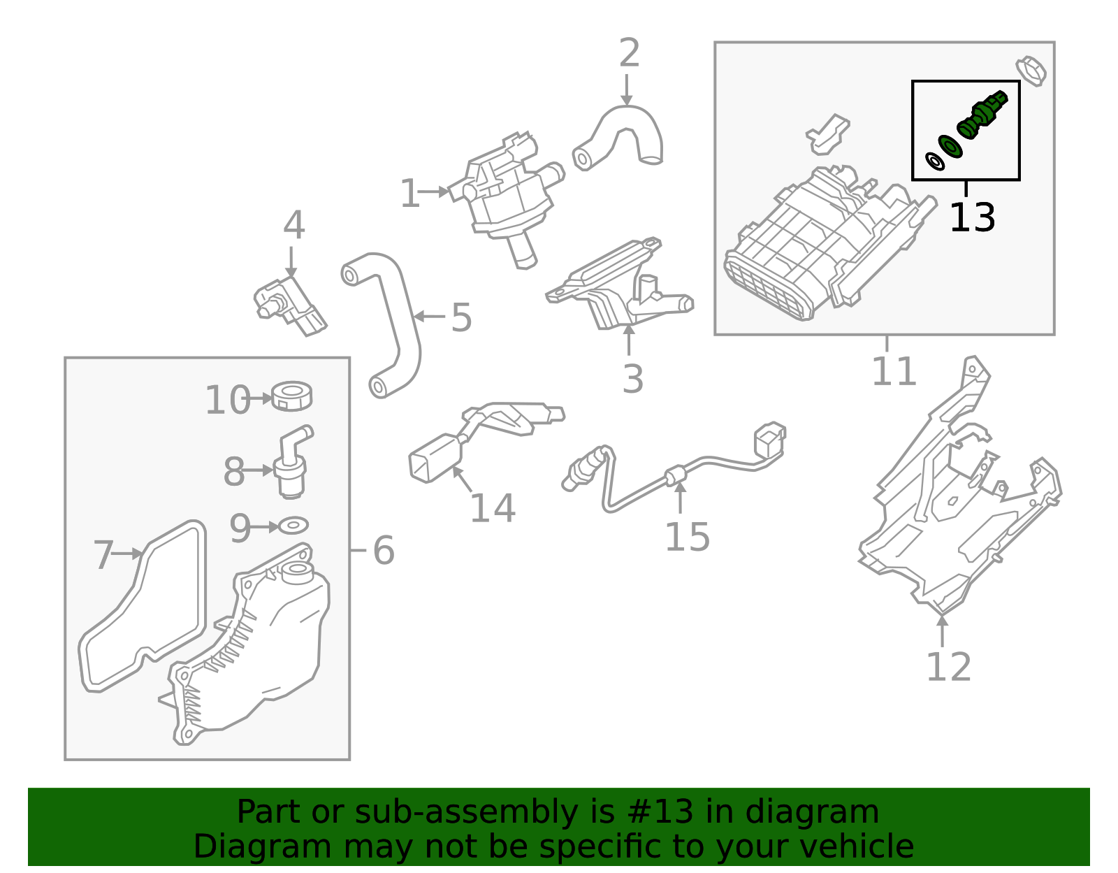thumbnail image 2 of FILEMOTO Water Control Valve For 21-22 Mazda 3, 21-23 CX-5 CX-30 2.5L (Non-Turbo) – PYFD-15-16ZA 2 of 5