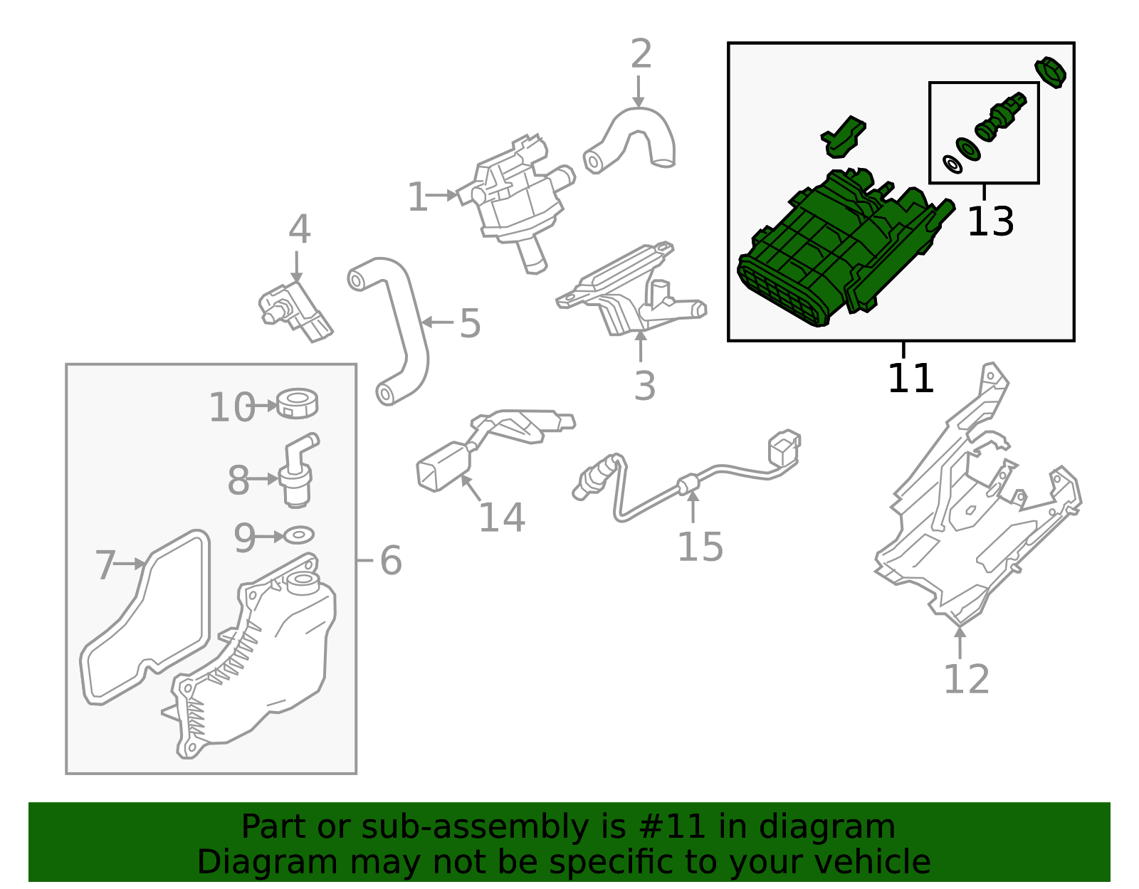 PEES-13-96Z - Vapor Canister - 2016-2022 Mazda | Mazda Swag