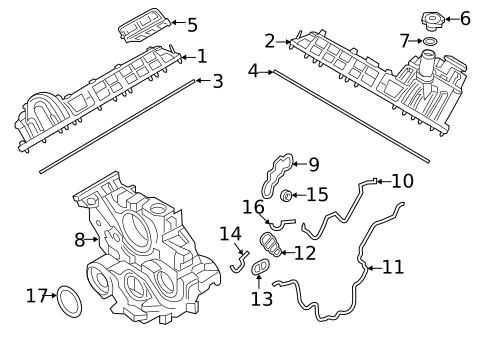 Valve & Timing Covers for 2018 Nissan TITAN XD #0