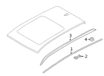 7147195759 - Body: Roof Rail Nut for BMW Image
