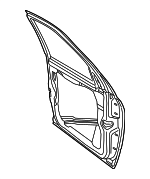 68534366AA - Body: Door Shell for Ram: 2500, 3500 Image