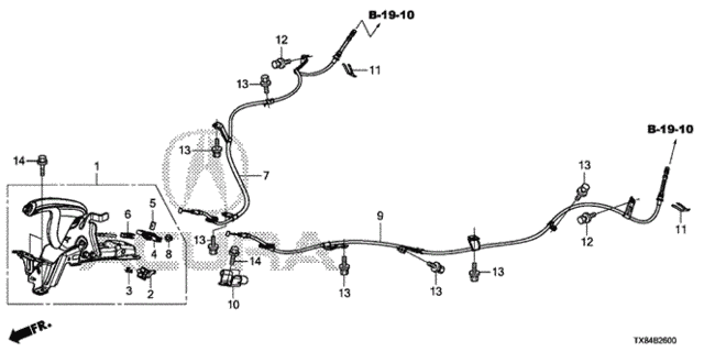 Parking Brake for 2013 Acura ILX #0