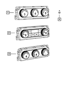 68090626AD - Electrical: A/c And Heater Control for Mopar Image