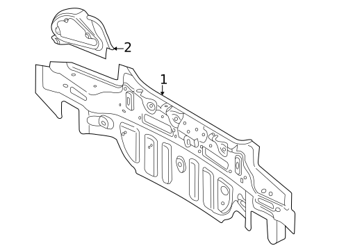 Rear Body for 2005 Jaguar X-Type #0