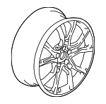 42700TV8E81 - : W Disk (18X8J) for Honda: Civic Image