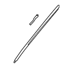 755090E020 - Body: Side Molding for Toyota: Highlander Image