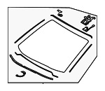 561010E610 - Body: Windshield for Toyota: Highlander Image