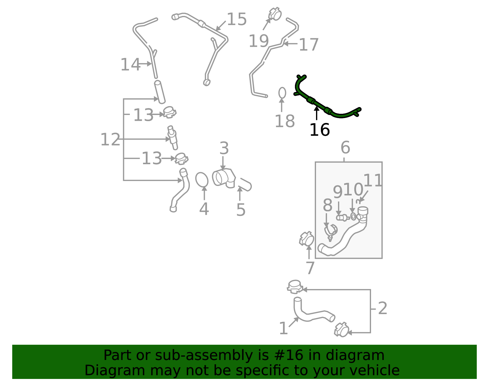 06F-121-065-H - High-Quality Rear Pipe for AutoNation Parts