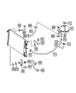 68013651AA - : Hose for Mopar Image