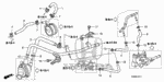 19508RRBA00 - Engine: HOSE, THROTTLE BODY IN. for Honda Image