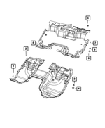 6VV031X7AA - : Rear Floor Carpet for Mopar Image