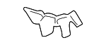C513502H1B - Body: Retainer for Mazda Image