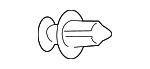 L33X13209 - Body: Splash Shield Rivet for Mazda Image