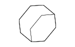 909010802 - Body: Filler Panel Nut for Mazda Image