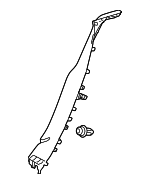 6255146020C0 - Body: Lock Pillar Trim for Lexus: RZ300e, RZ450e Image