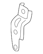 5833246010 - Body: Lower Quarter Trim Bracket for Lexus: RZ300e, RZ450e Image