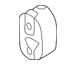 287623K100 - Exhaust: Muffler &amp; Pipe Hanger for Kia: Cadenza, Carnival, Optima, Sorento, Telluride Image