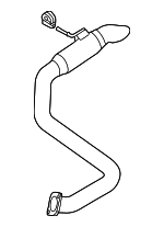 28710R0100 - : Rear Pipe for Kia Image