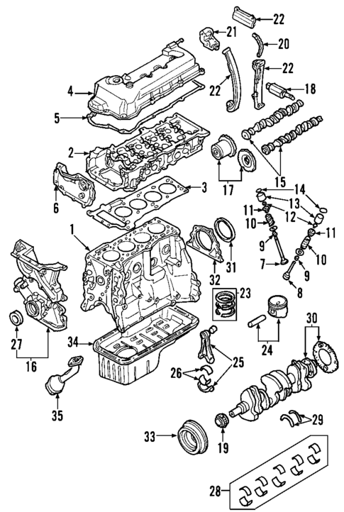 Oil Pump for 2002 Nissan Sentra #0