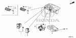35871SZTL61 - Electrical/Exhaust/Heater/Fuel: BULB, NEO-WEDGE (14V 65MA) for Honda Image