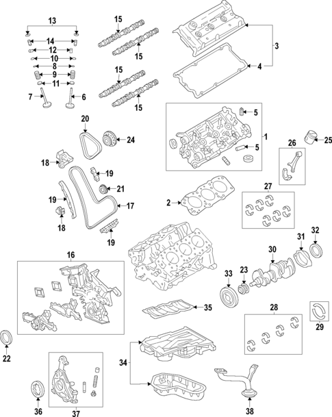 Engine for 2012 Toyota FJ Cruiser #4