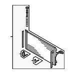 4L0260401A - HVAC: A/C Condenser for Audi Image