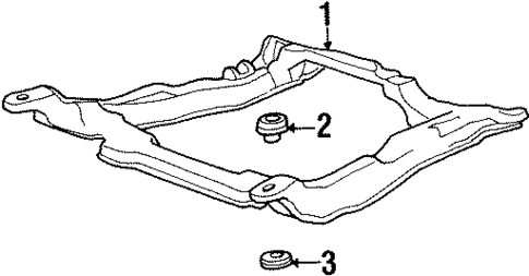 Suspension Mounting for 2001 Ford Windstar #0