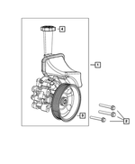 5181859AA - Steering: Power Steering Reservoir Cap for Mopar Image